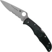 Spyderco Endura 4 Thin Blue Line C10FPSBKBL pocket knife