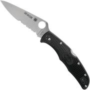 Image pour Spyderco Endura 4 Thin Red Line C10FPSBKRD couteau de poche partiellement dentelé