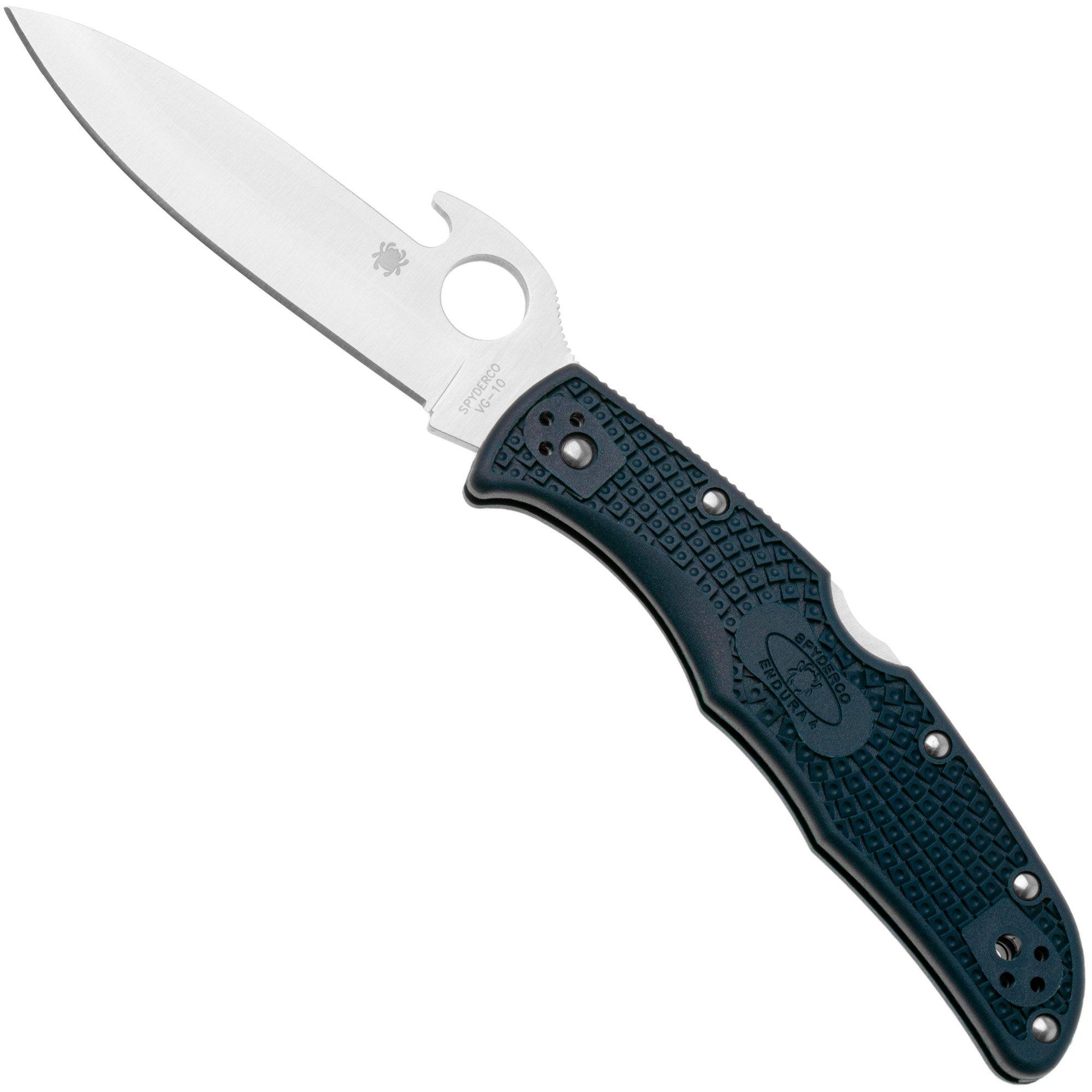 Spyderco Endura 4 C10PGYW Emerson Wave Opener pocket knife