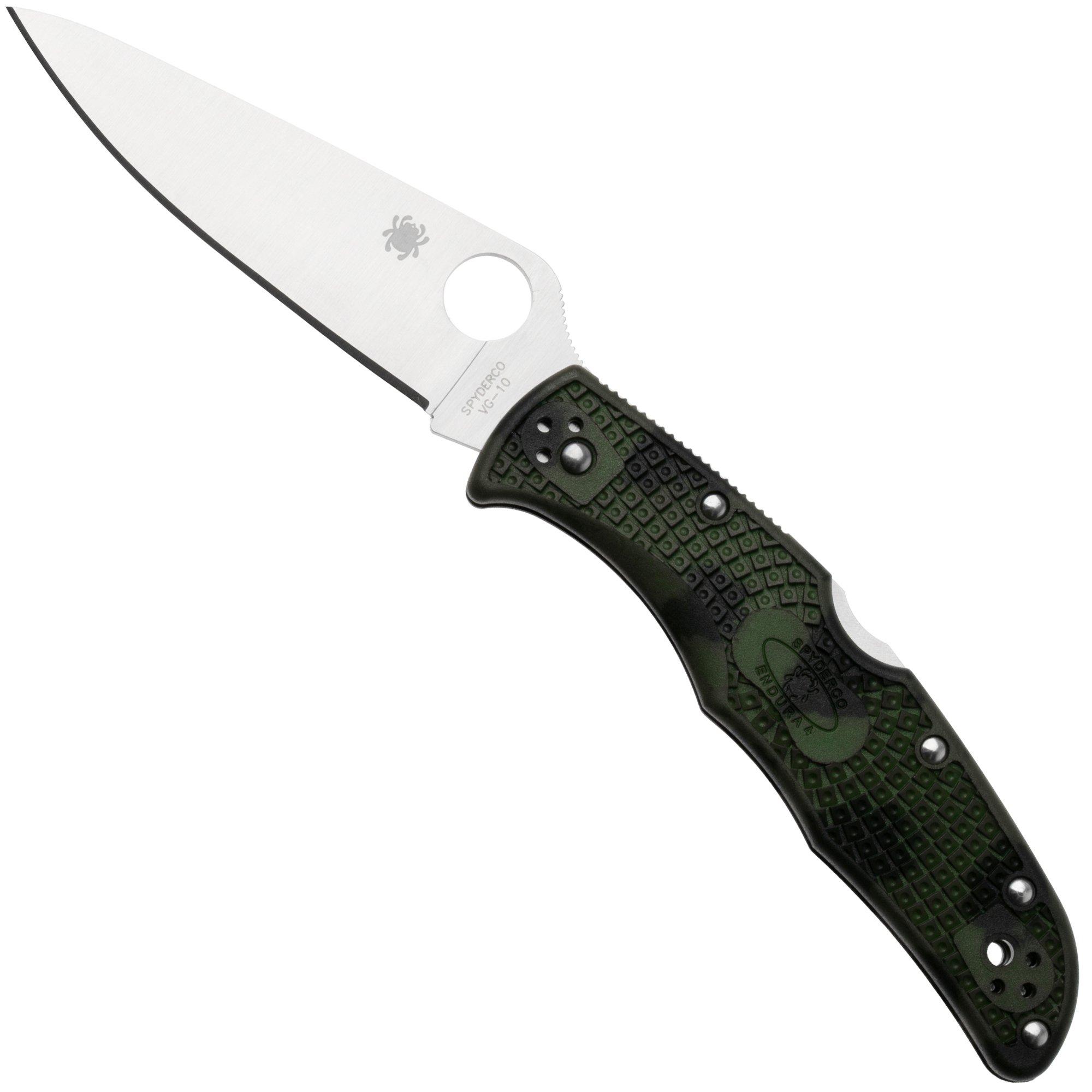 Spyderco Endura 4 Zome Camo C10ZFPGR pocket knife