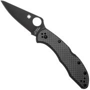 Bild für Spyderco Delica 4 Black TiCN CPM CruWear C11CFPBK Carbon Fiber, Sprint Run Taschenmesser