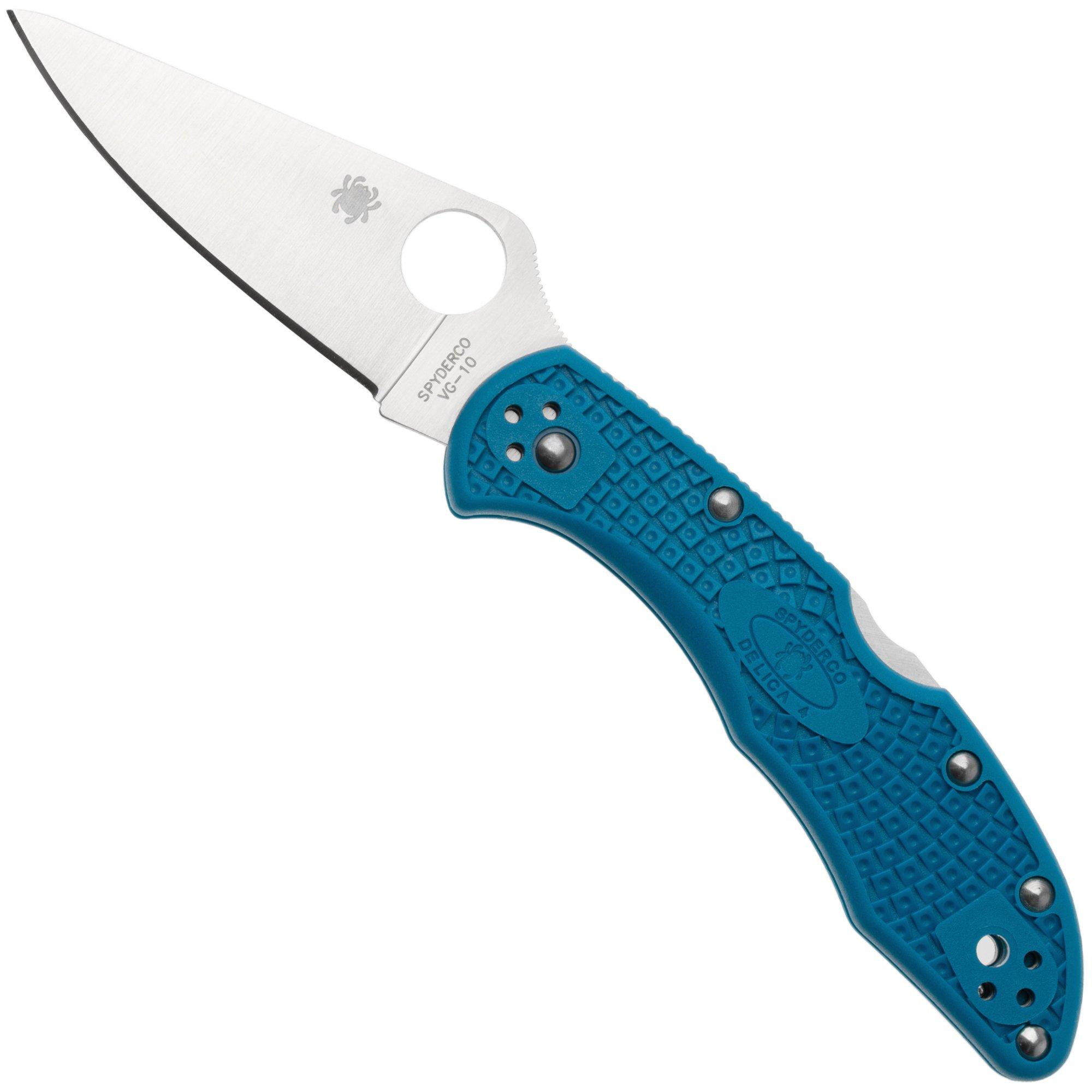 Spyderco Delica 4 Blue C11FPBL zakmes