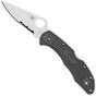 Afbeelding voor Spyderco Delica 4 Lightweight C11PSFG Foliage Green FRN, partly serrated zakmes 