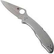 Spyderco C11P Delica 4 Stainless Steel, plain Edge