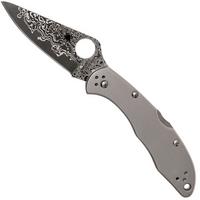 Image pour Spyderco Delica 4 Titanium Damascus C11TIPD couteau de poche