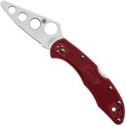 Spyderco Delica 4 Trainer C11TR Red FRN, Trainingsmesser