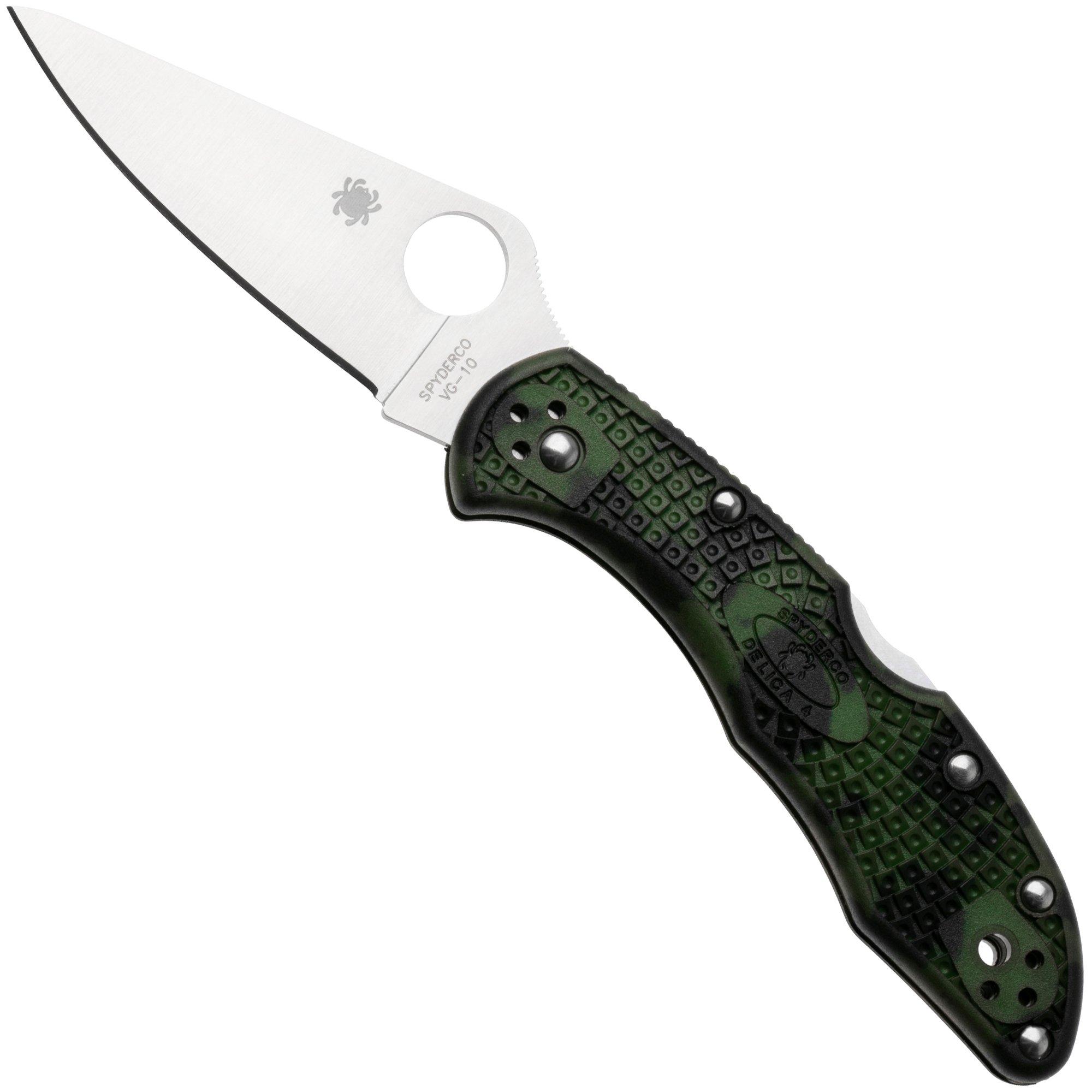 Nóż składany Spyderco Delica 4 Zome Camo C11ZFPGR