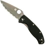 Spyderco Tenacious C122GS serrated pocket knife