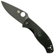 Nóż składany Spyderco Tenacious Lightweight Black C122PBBK FRN