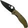 Image for Spyderco Tenacious Lightweight OD Green Black C122PODBK FRN pocket knife