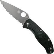 Spyderco Tenacious Lightweight C122SBK FRN Serrated navaja