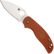 Spyderco Sage 5 Lightweight CPM REX 121 C123BORP Burnt Orange FRN pocket knife