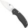 Image for Spyderco Sage 6 Button Release Compression Lock C123CFBCLP Carbon Fiber G10 pocket knife