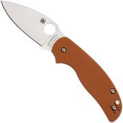 Spyderco Sage 5 CPM REX 121 C123GBORP Burnt Orange G10 navaja