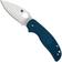 Image for Spyderco Sage 5 Lightweight CPM SPY27 C123PCBL Cobalt Blue FRN pocket knife