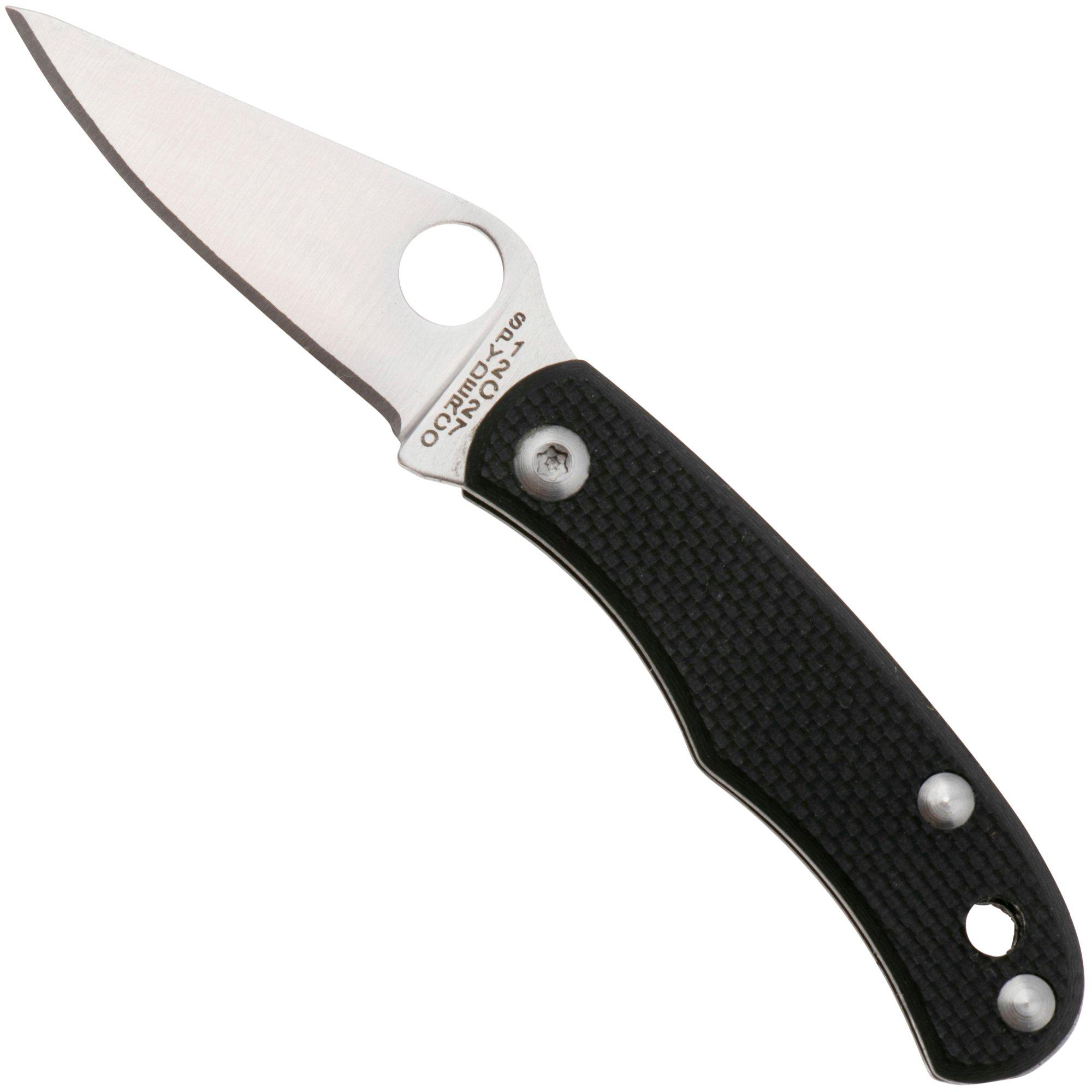 Nóż składany brelok Spyderco Bug Black G10 C133GBKP