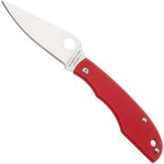 Spyderco Grasshopper Red G10 C138GRDP Schlüsselanhänger Taschenmesser