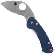 Spyderco Balance CPM SPY27 C141GPCBL Cobalt Blue G10, Sprint Run pocket knife, Ed Schempp design