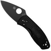 Spyderco Ambitious Lightweight Black C148PBBK Taschenmesser