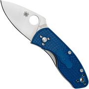 Spyderco Ambitious Lightweight C148PBL, CPM S35VN, blue pocket knife