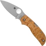 Spyderco Chaparral Birdseye Maple Wood C152WDP Taschenmesser