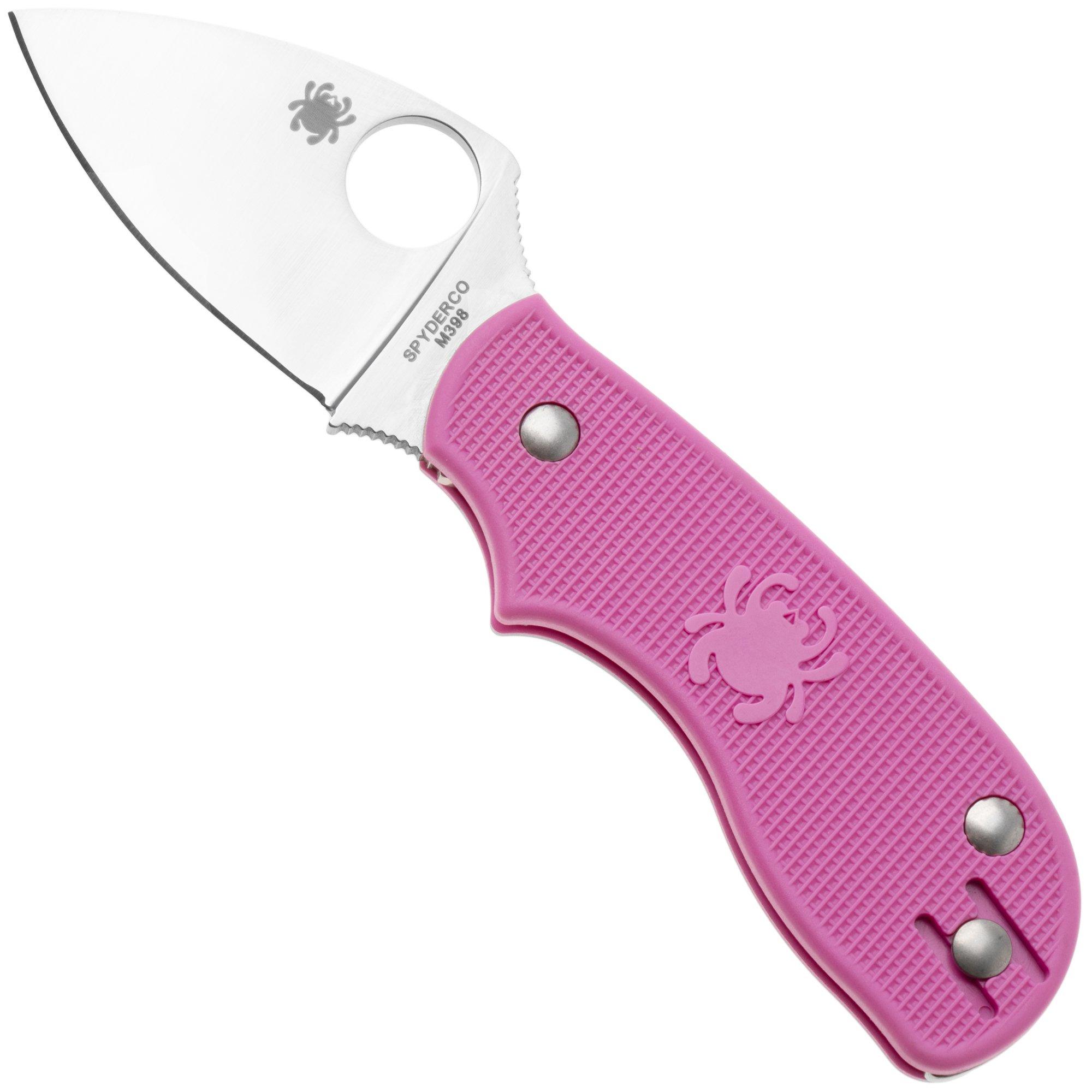 Spyderco Squeak pink C154PPN Taschenmesser