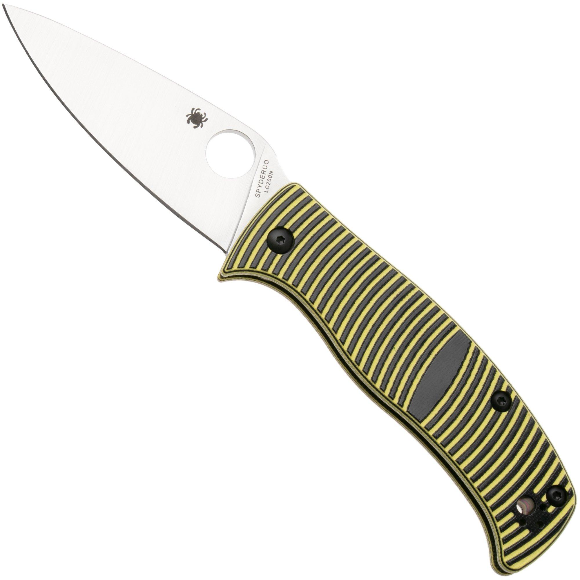 Spyderco Caribbean C217GP Taschenmesser, Sal Glesser Design
