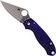 Afbeelding voor Spyderco Para 3 S110V Dark Blue C223GPDBL zakmes