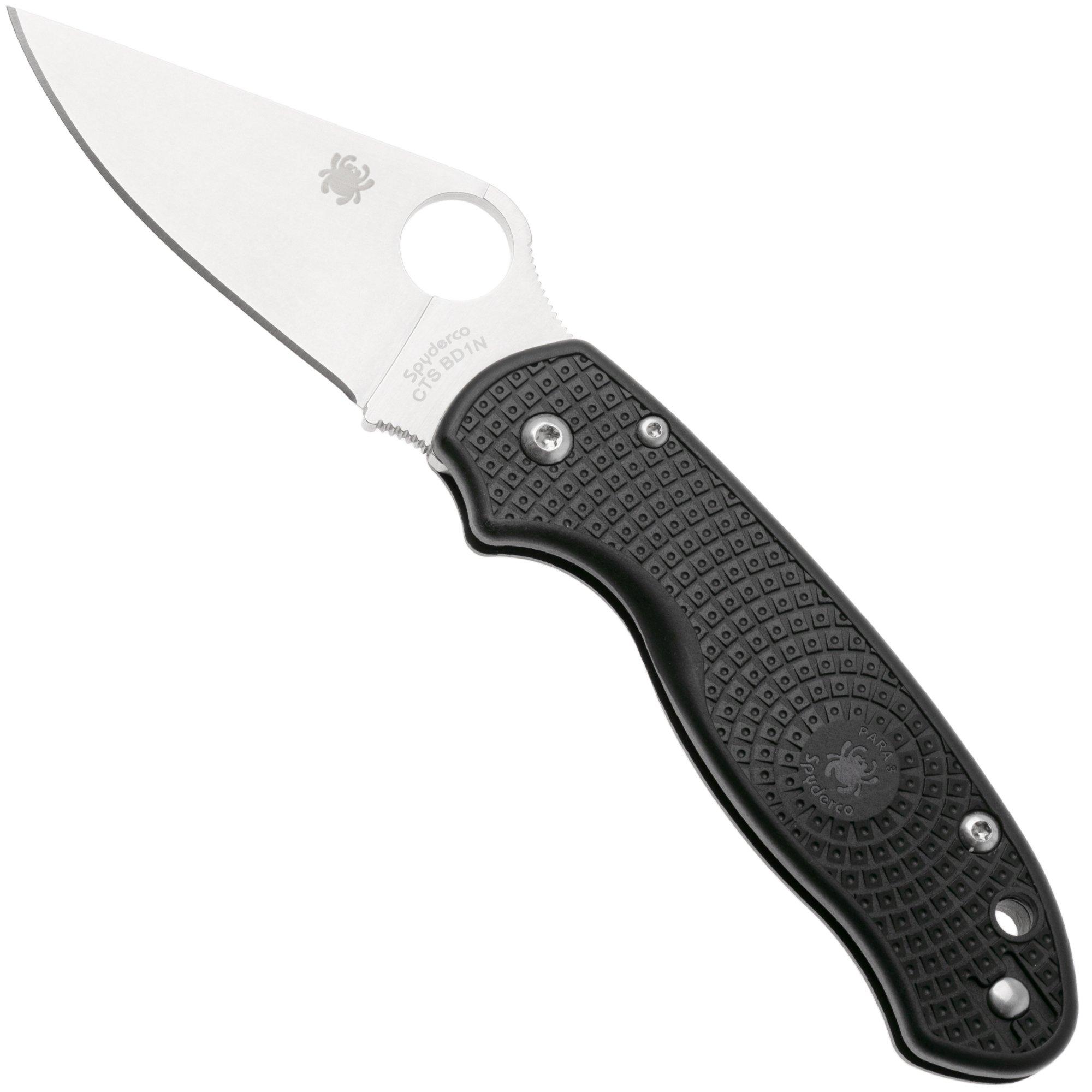 Spyderco Para 3 Lightweight C223PBK FRN CTS-BD1N Taschenmesser