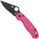 Image for Spyderco Para 3 Lightweight Pink Black C223PPNBK FRN CTS-BD1N, Pink Heals pocket knife