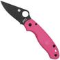 Obraz dla Nóż składany Spyderco Para 3 Lightweight Pink Black C223PPNBK FRN CTS-BD1N, Pink Heals