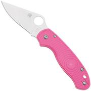 Spyderco Para 3 Lightweight Pink C223PPN FRN CTS-BD1N, Pink Heals pocket knife