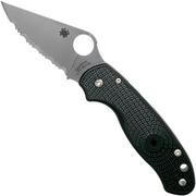 Spyderco Para 3 Lightweight C223PBK serrated FRN CTS-BD1N zakmes