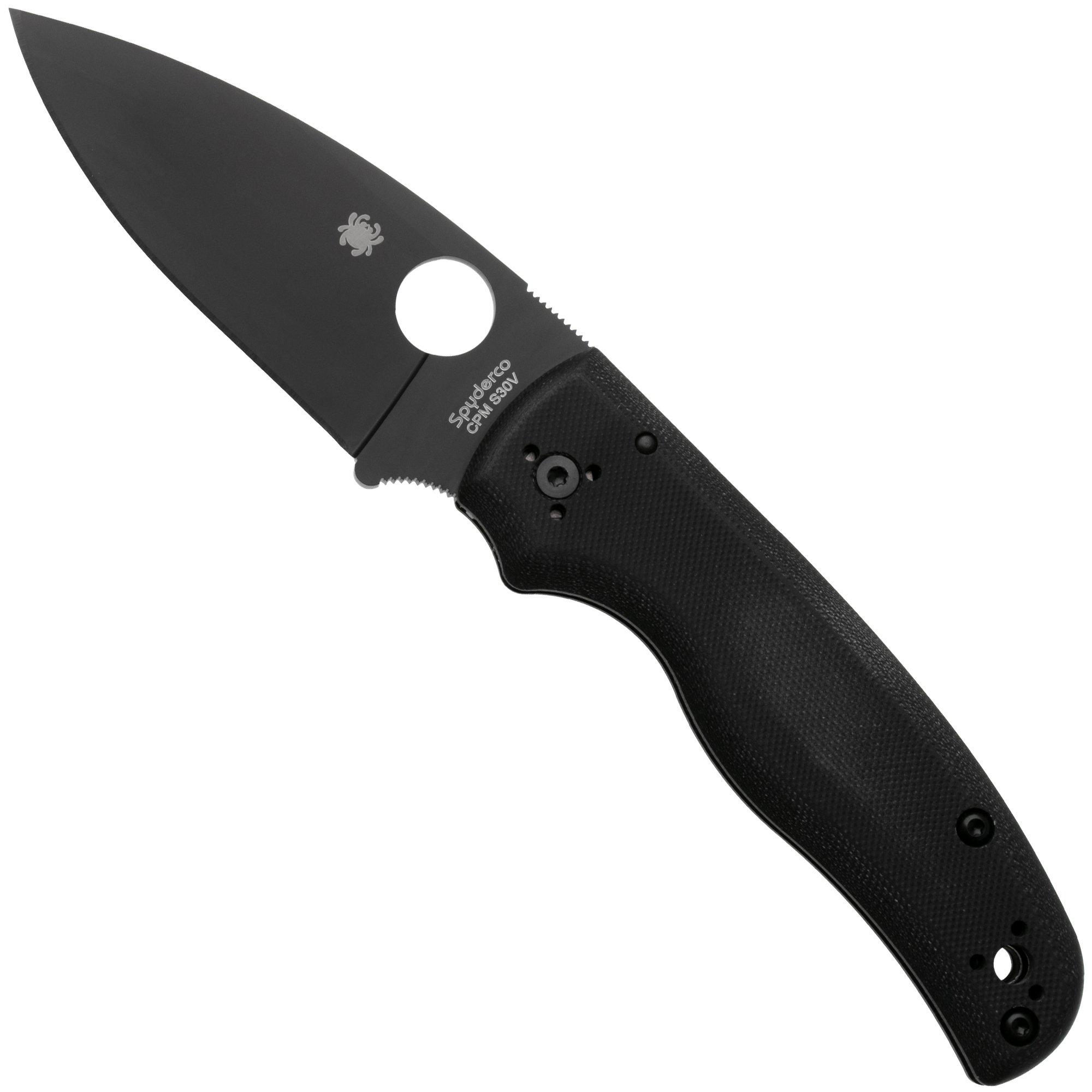 Nóż składany Spyderco Shaman C229GPBK, projekt Sal Glesser