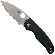 Spyderco Shaman C229GS Taschenmesser mit Wellenschliff, Sal Glesser Design