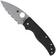 Bild für Spyderco Shaman Lightweight C229SBK CTS-BD1N, Black FRN, Taschenmesser, Wellenschliffmesser, Sal Glesser Design