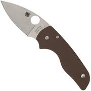 Spyderco Lil' Native CPM 15V Compression Lock C230GPBN15V Brown G10, Sprint Run couteau de poche