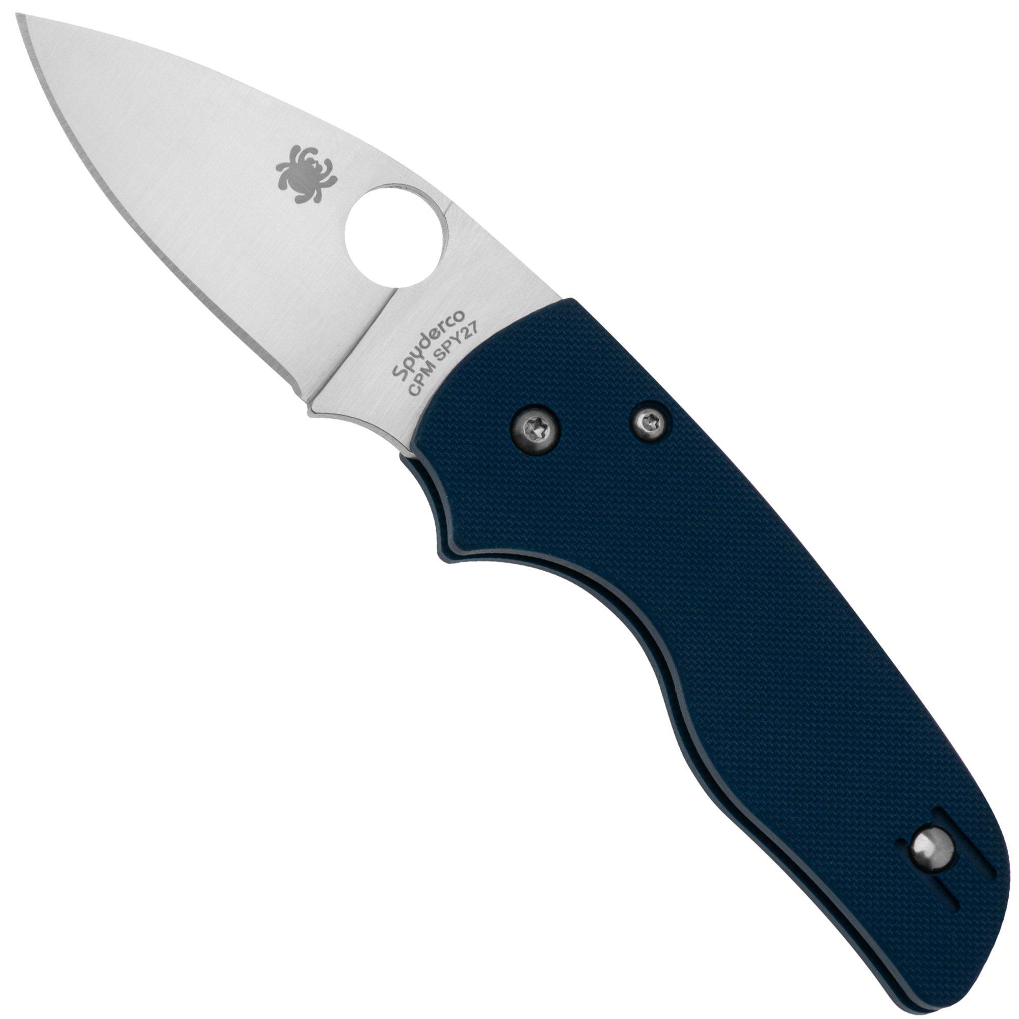 Nóż składany Spyderco Lil' Native CPM SPY27 C230GPCBL Cobalt Blue G10