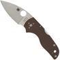 Bild für Spyderco Lil' Native CPM 15V Backlock C230MBGPBN15V Brown G10, Sprint Run Taschenmesser