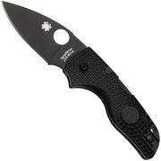 Afbeelding voor Spyderco Lil’ Native Lightweight Backlock Black DLC C230PBBK Black FRN, zakmes