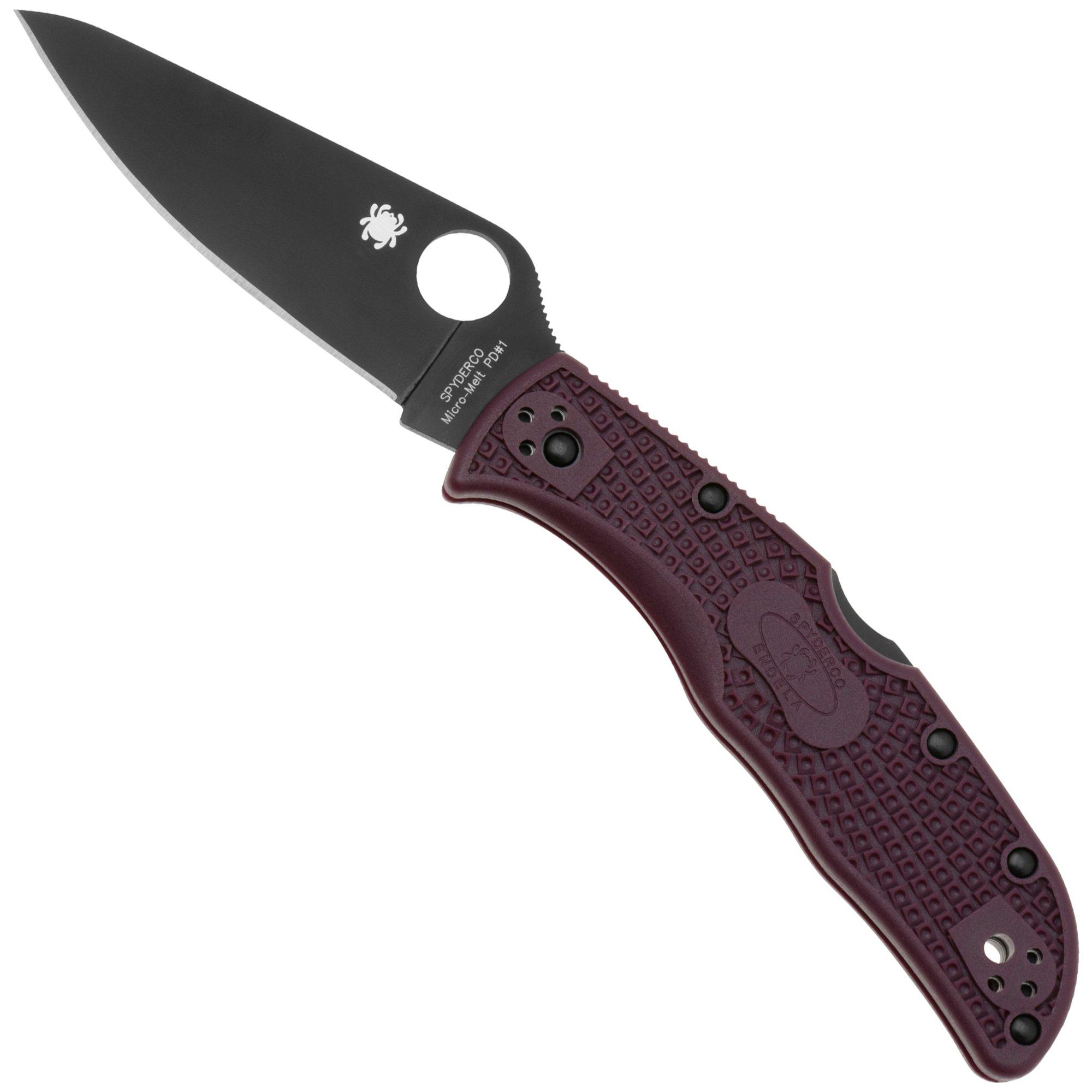 Spyderco Stretch 2 XL Lightweight Micro-Melt PD#1 C258BGBKP