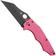 Image pour Spyderco YoJumbo Black DLC CPM S30V C253GPNBKP Pink G10, Sprint Run couteau de poche, Michael Janich design