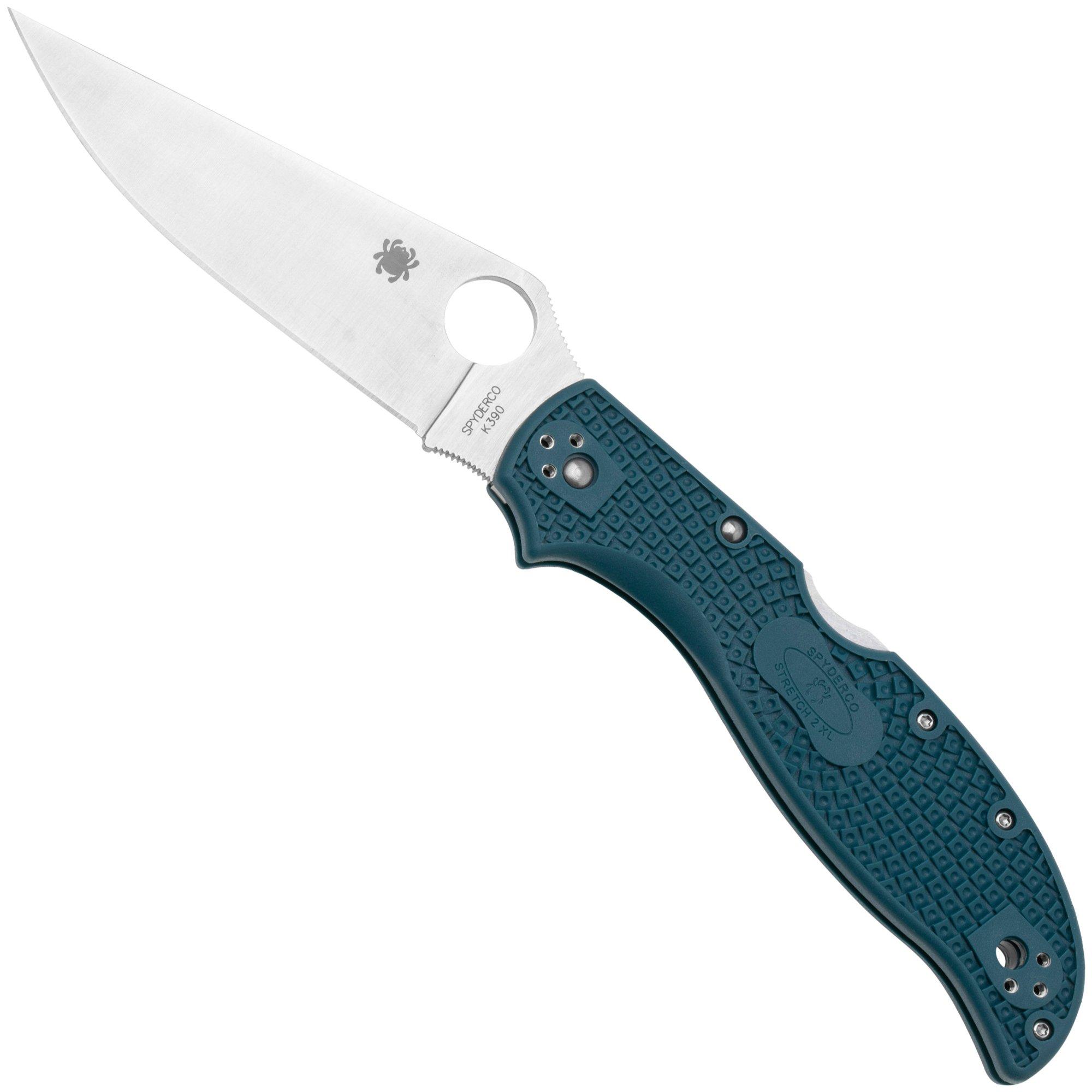 Spyderco Stretch 2 XL K390 C258FPK390 Blue FRN, pocket knife