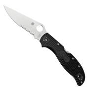 Spyderco Stretch 2 XL C258PSBK partially serrated pocket knife