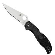 Spyderco Stretch 2 XL C258SBK serrated pocket knife