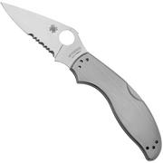 Spyderco UpTern C261PS partly serrated pocket knife