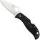 Image pour Spyderco LeafJumper Lightweight C262PBK, Satin VG-10, Black FRN couteau de poche