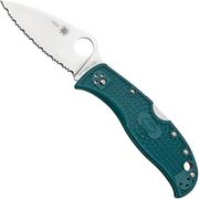 Spyderco LeafJumper K390 C262SBLK390 serrated pocket knife
