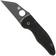 Image for Spyderco MicroJimbo Black C264GPBK Black G10, pocket knife, Michael Janich design