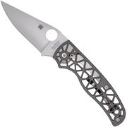 Spyderco Edgerati C266ALP Aluminum, CPM S30V pocket knife, Sal Glesser design